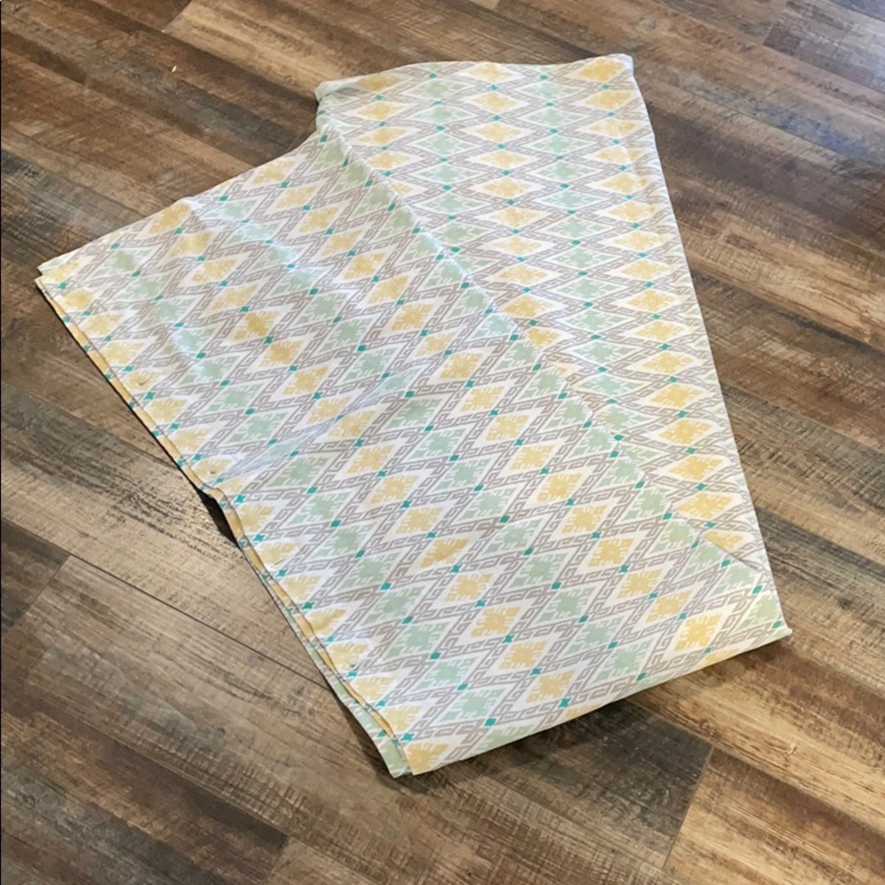 Threshold shower curtain